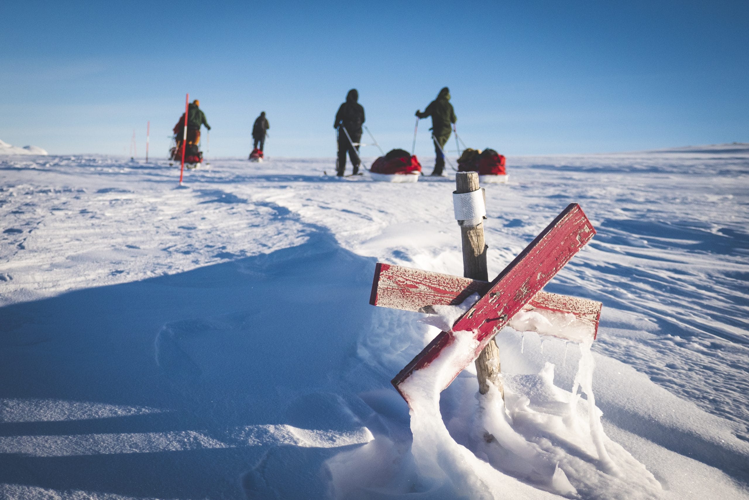Expedition med turskidor och pulka, en upplevelse och äventyr för din själ.