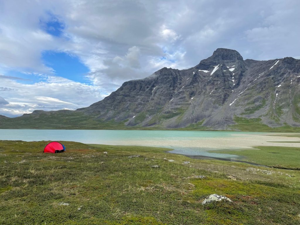 Tält i Sarek